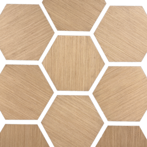 hexagonal wall panel